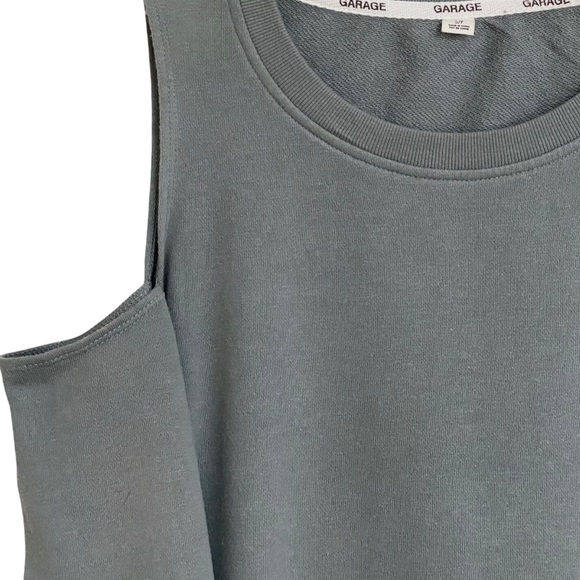 Garage • Cold Shoulder Sweatshirt - Picture 4 of 4